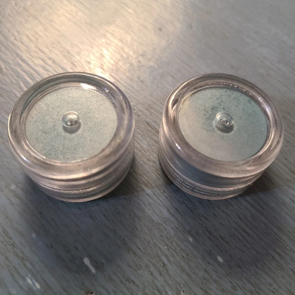 BON BONS Eyeshadow Powder 044 Teal Shimmer Loose‎ Pigment Two Pots New